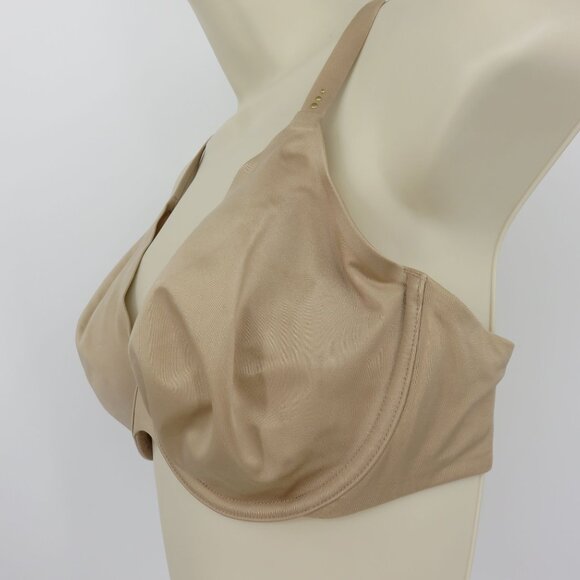 Victorias Secret 34DD Biofit Unlined Full Coverage Bra Beige Underwire Women - Picture 5 of 13